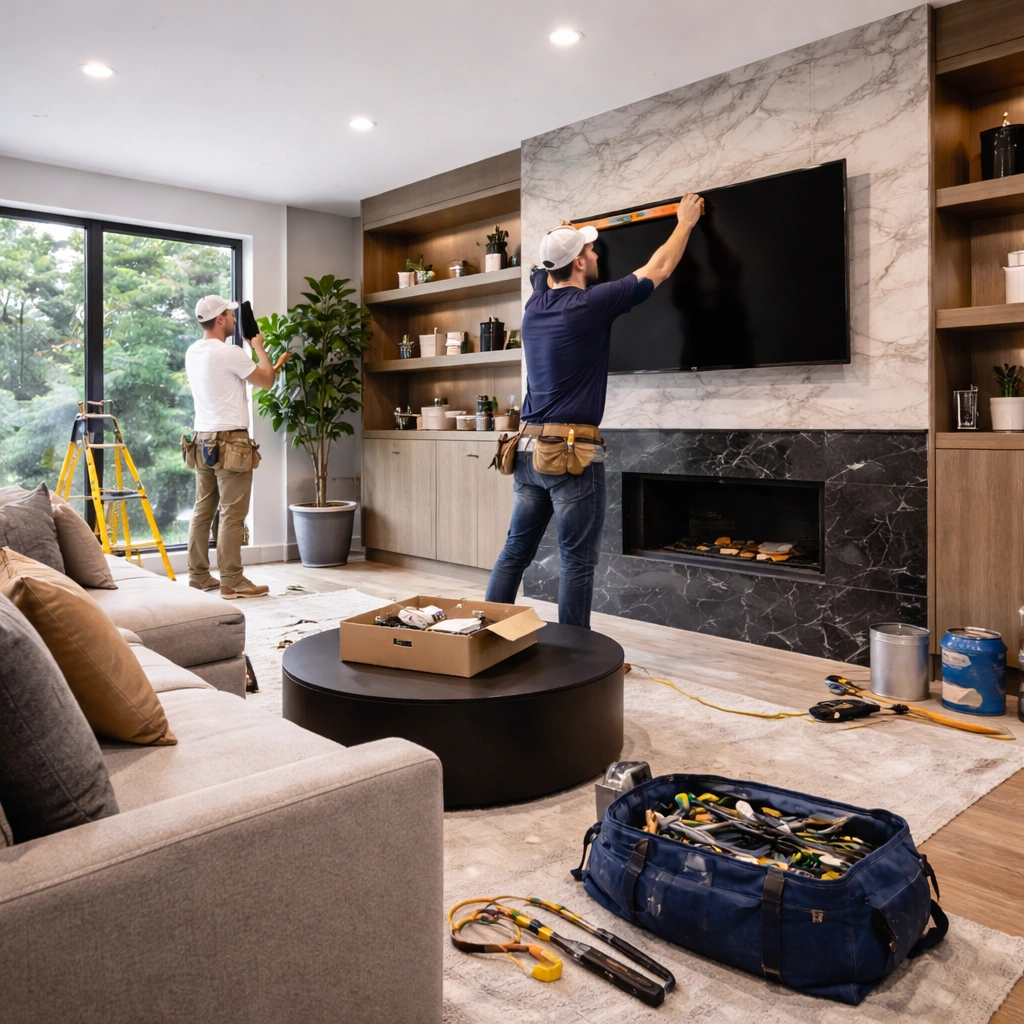 Living Room Finishing