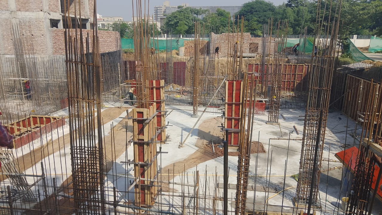 Ongoing Foundation Construction